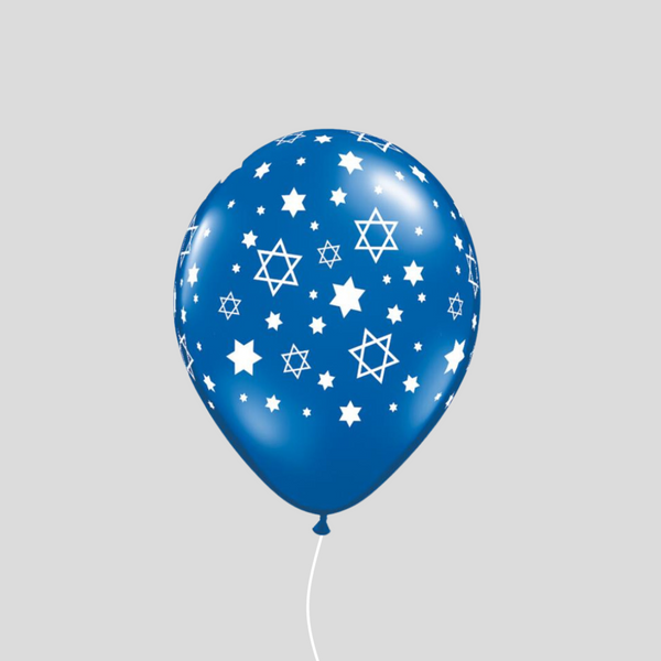 'Star of David' Standard Latex Balloon