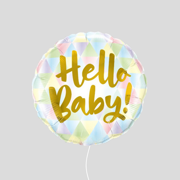 'Hello Baby' Standard Foil Balloon