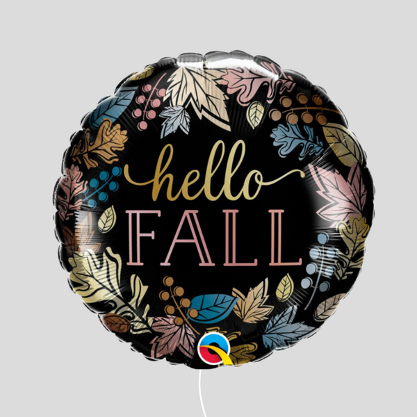 'Hello Fall Flat' Standard Foil Balloon