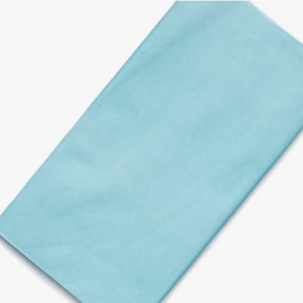 'Eco-Friendly Blue' Paper Party Tablecloth