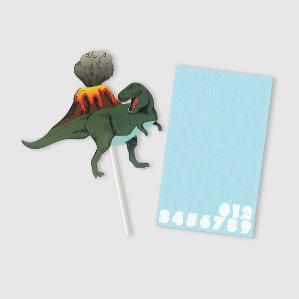 Dinosaur Party - Custom Cake Topper