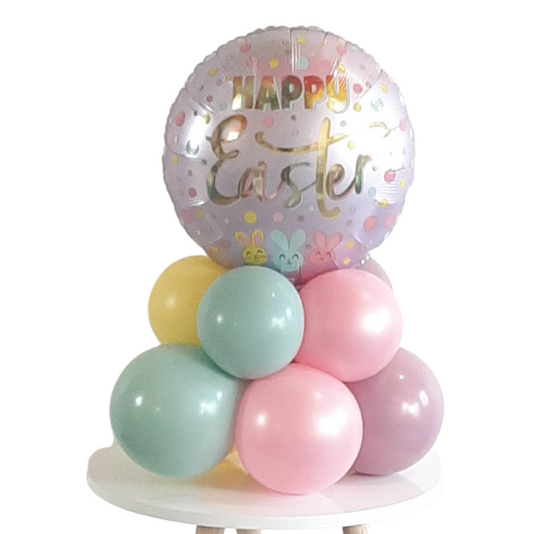 Easter Foil Balloon Centrepiece