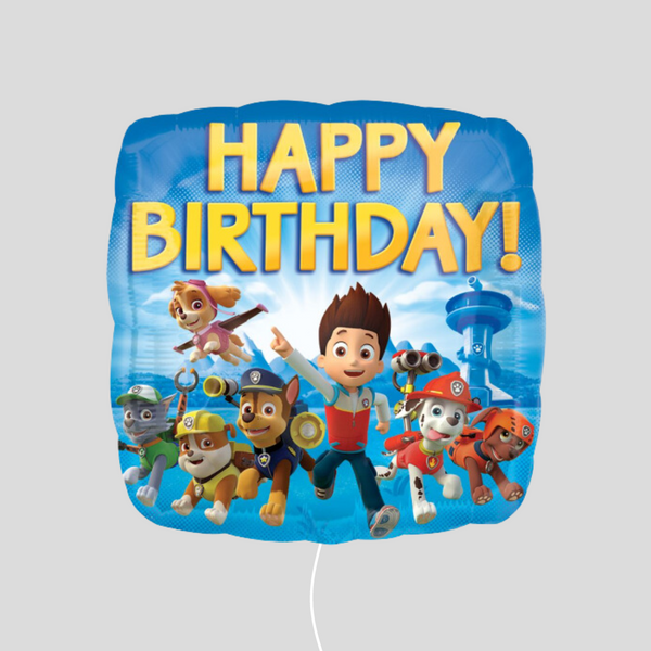 'Paw Patrol Birthday' Foil Balloon
