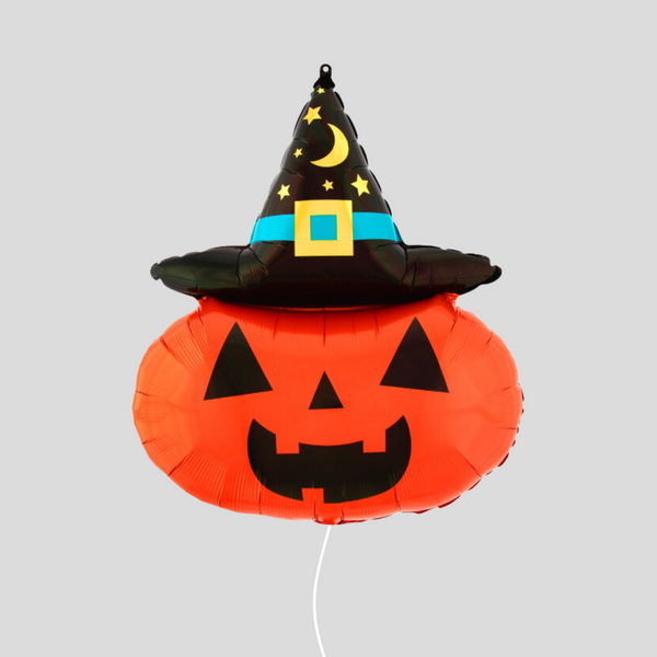 'Witchy Pumpkin' Medium Foil Balloon