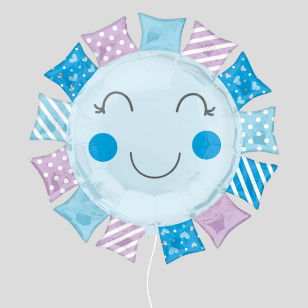 'Baby Boy Sunshine' Medium Foil Balloon
