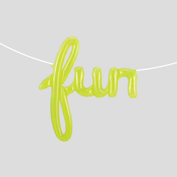 'Fun' Air-Filled Banner