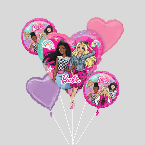 'Mattel's Barbie Dream Together' Foil Balloon Bouquet