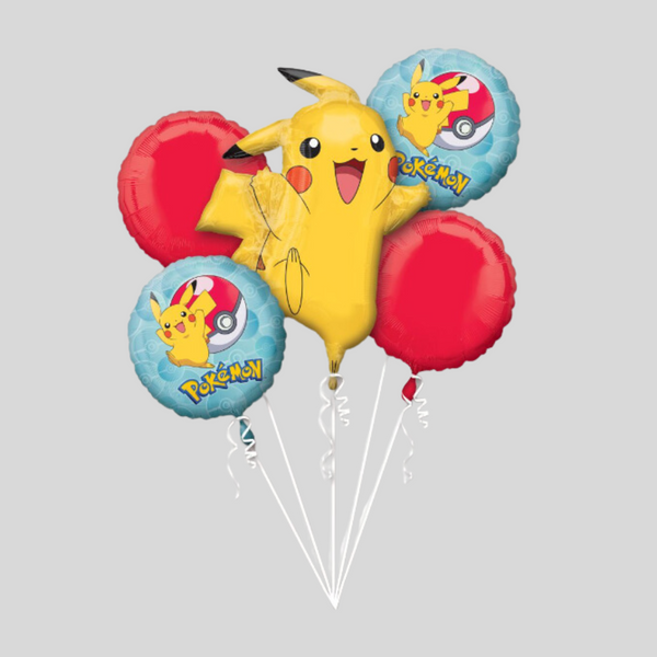 'Pokemon' Foil Balloon Bouquet