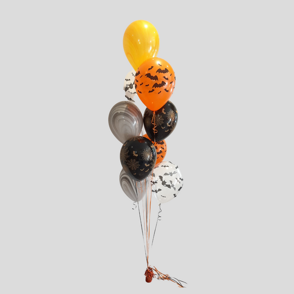 9-Latex 'Batty at Dusk' Balloon Bouquet