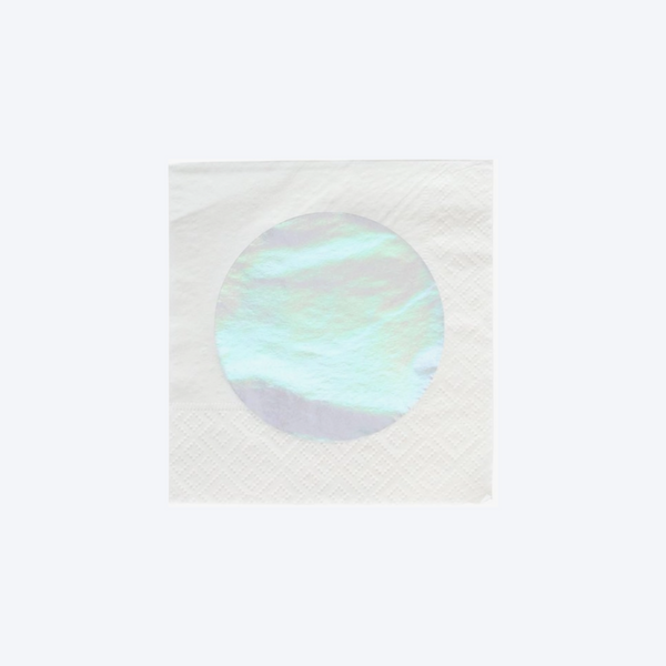 Iridescent Dot Cocktail Napkins