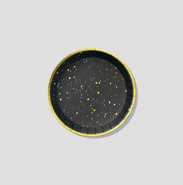 Starry Night Small Paper Party Plates