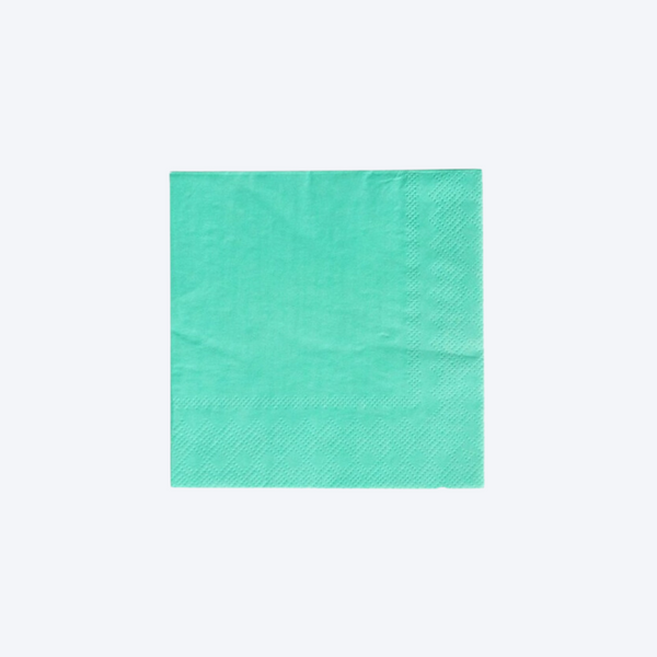 Classic Teal Cocktail Napkins