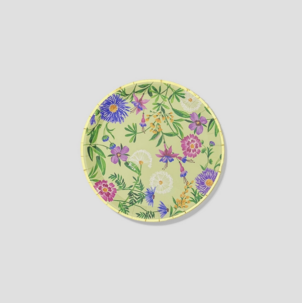 Wildflowers Small Paper Party Plates