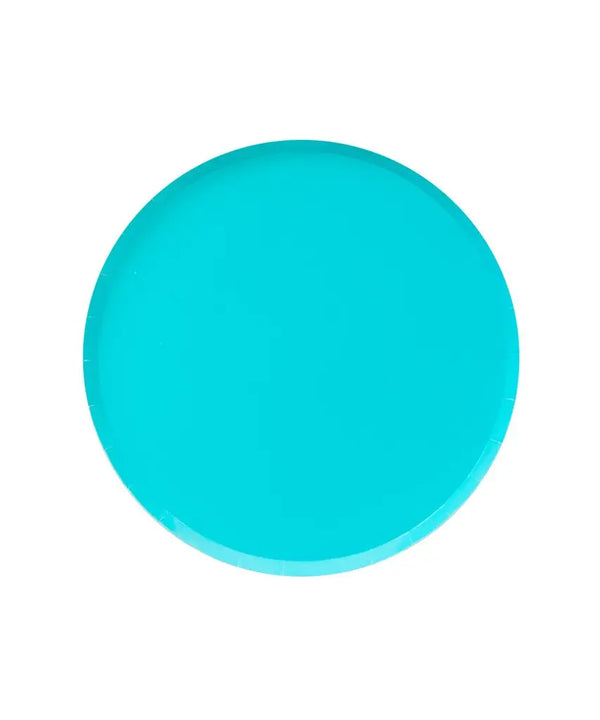 Low Rim Sky Small Paper Party Plates