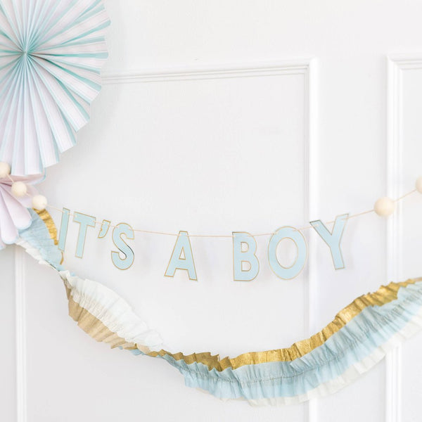 'It's A Boy' Banner