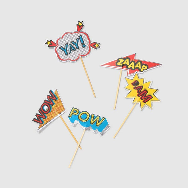 Bam Zaaap Pow Mini Toppers