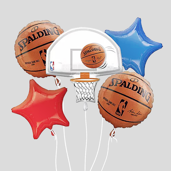 'NBA' Foil Balloon Bouquet