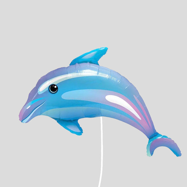 Large Foil Balloon Dolphin