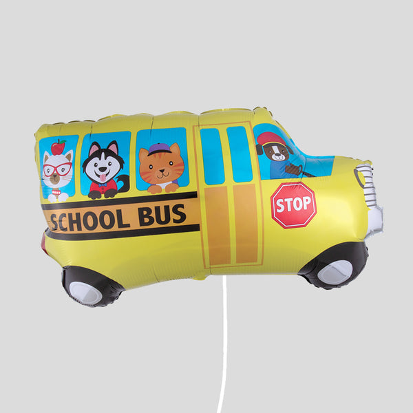 'School Bus' Medium Foil Balloon