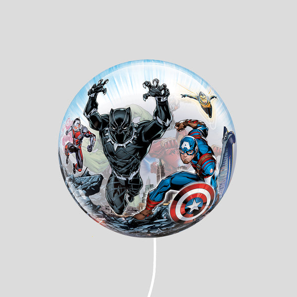 17" Justice League - See Thru Orbz Balloon