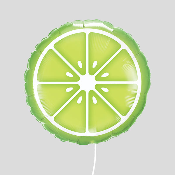 17" Lime - Foil Balloon