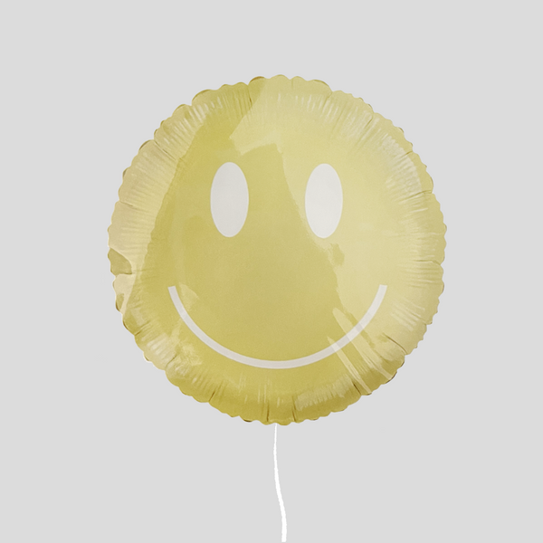Well Wishes Foil Balloon Happy Face